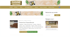 Desktop Screenshot of cuisinereunionnaise.net
