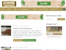 Tablet Screenshot of cuisinereunionnaise.net